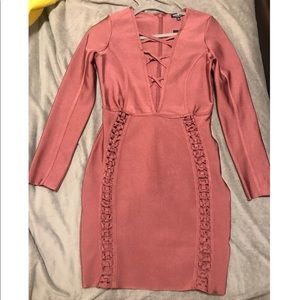 Unapologetic Bandage Dress -FashionNova-